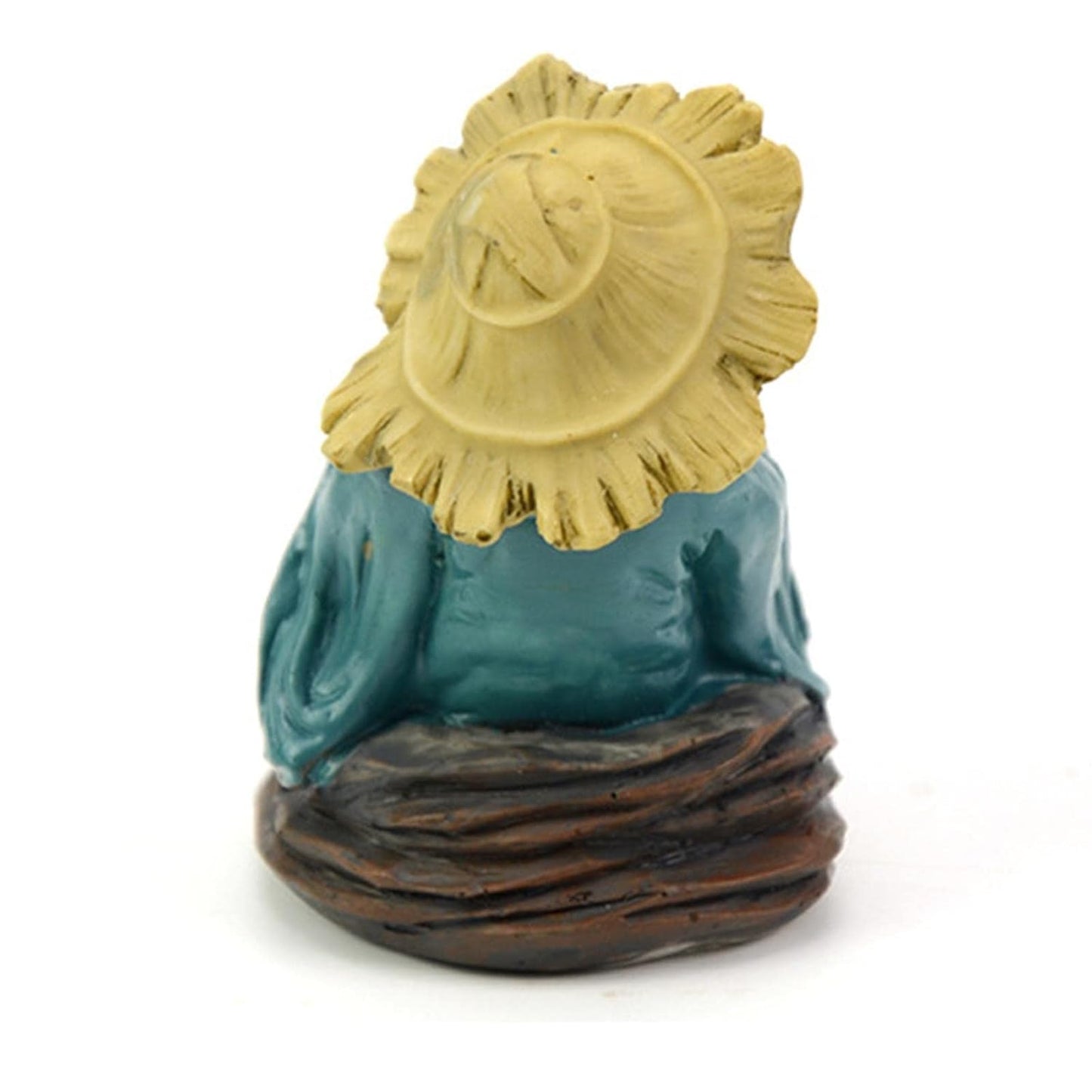 Miniature Old Man Figurine for Tray Decoration, Fisherman