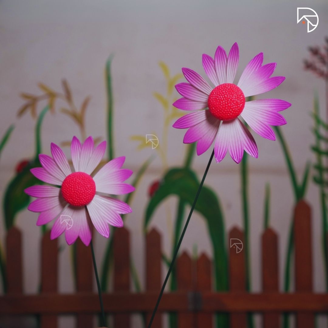 Sunny Bloom Garden Stake