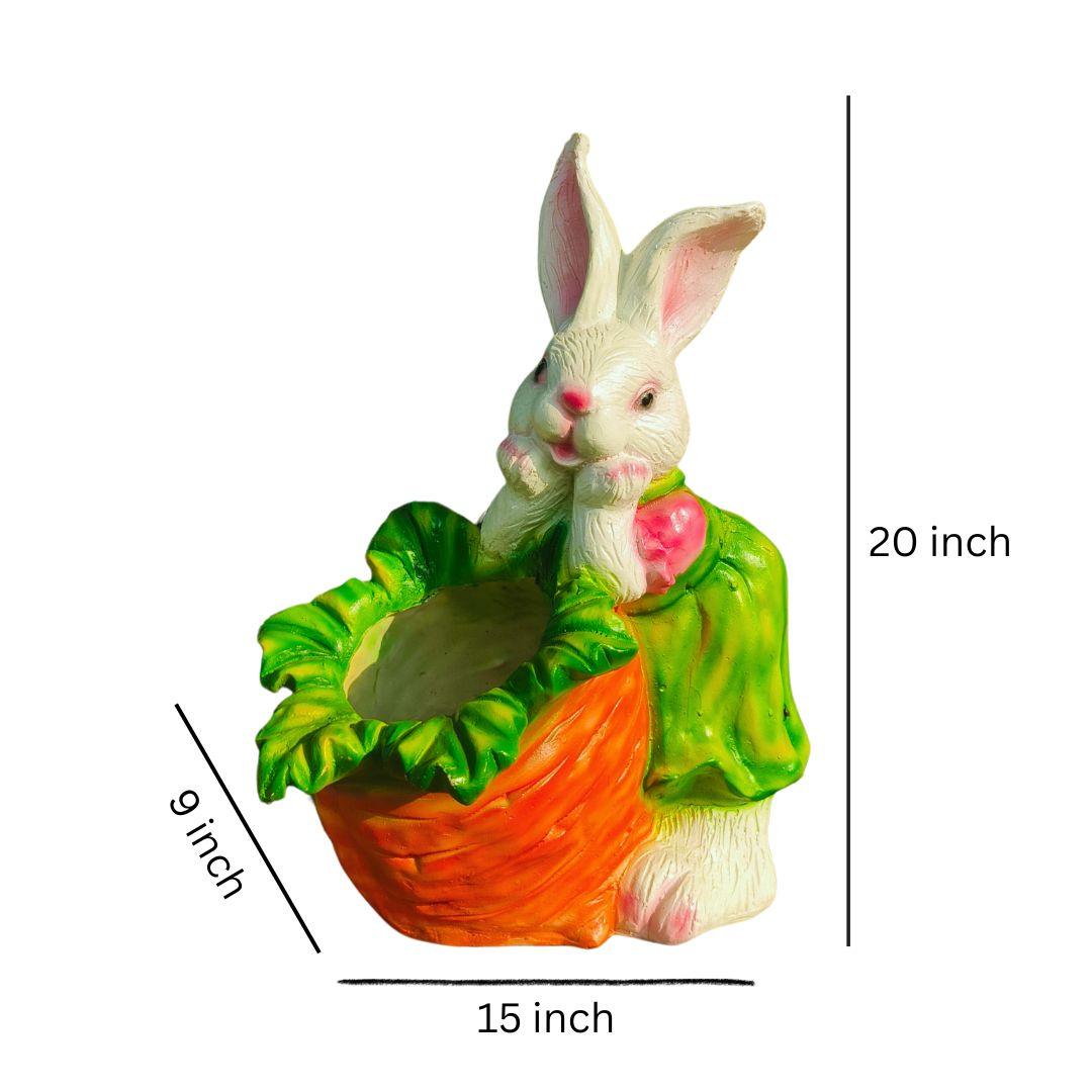 Bunny Pot statue - The Decorshed