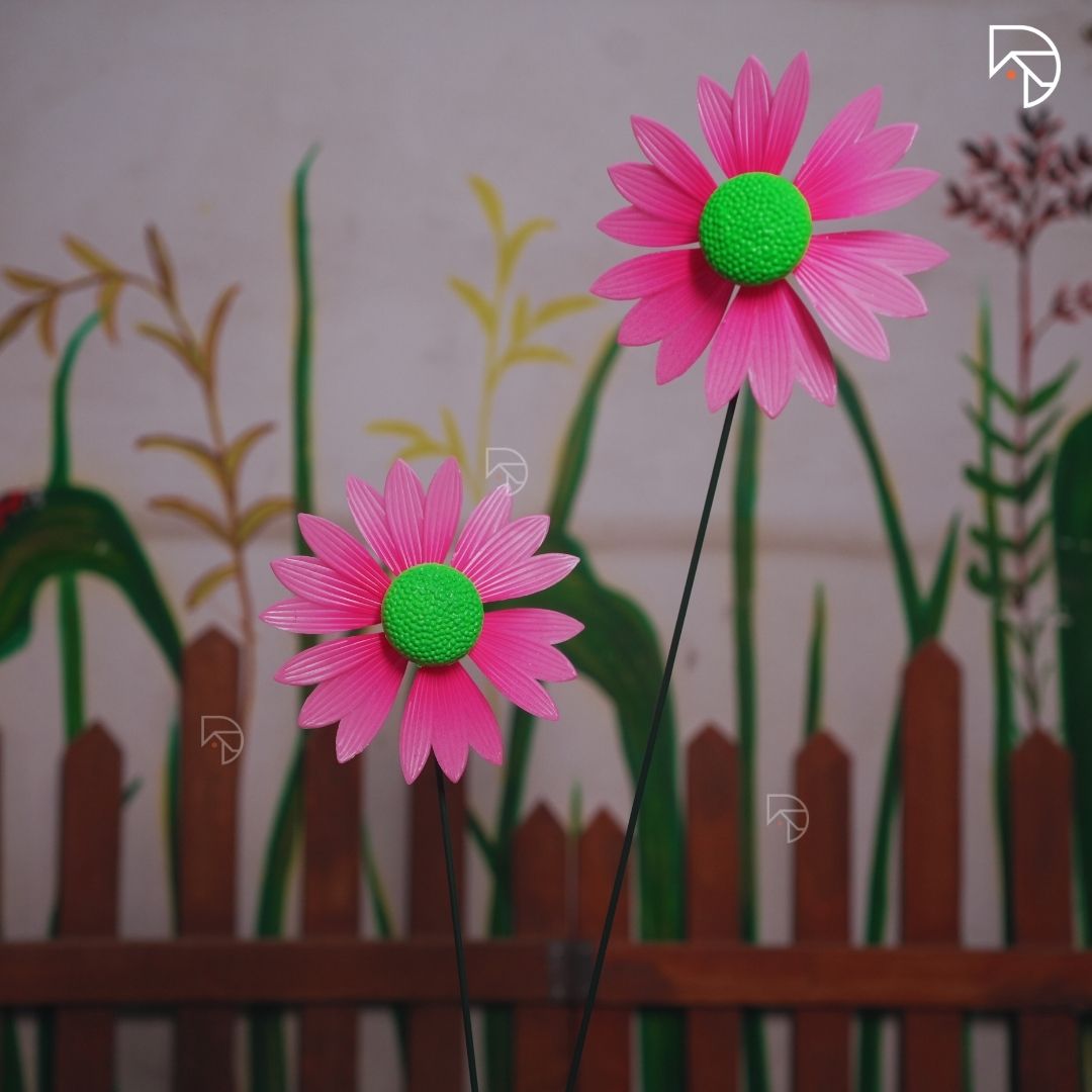 Sunny Bloom Garden Stake