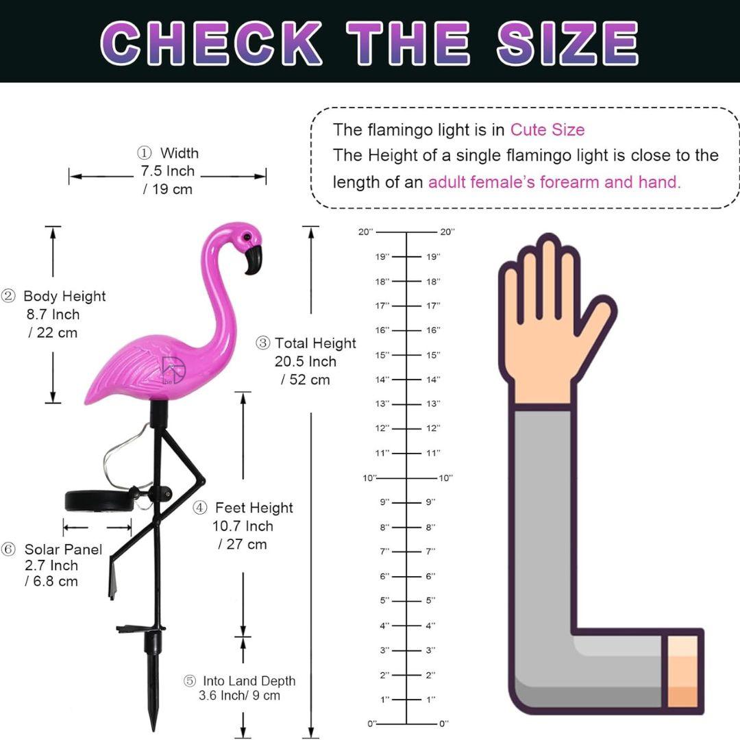 Pink Glow Flamingo - The Decorshed