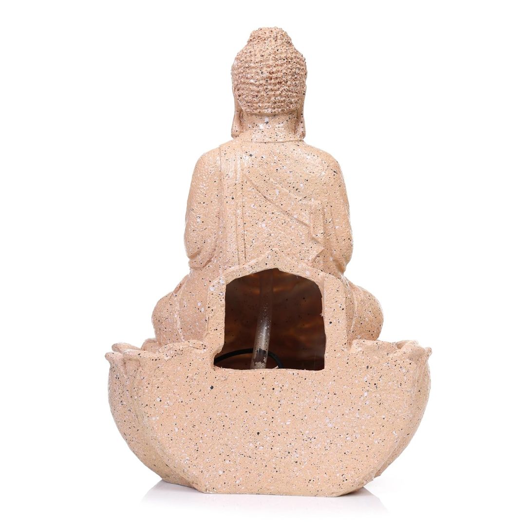 Buddha Water Fountain for Terrace Garden, Outdoor Decor