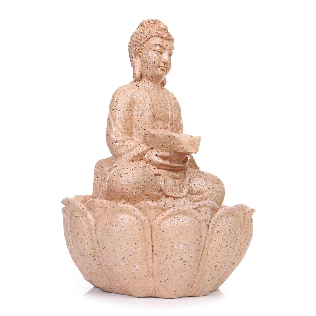 Buddha Water Fountain for Terrace Garden, Outdoor Decor