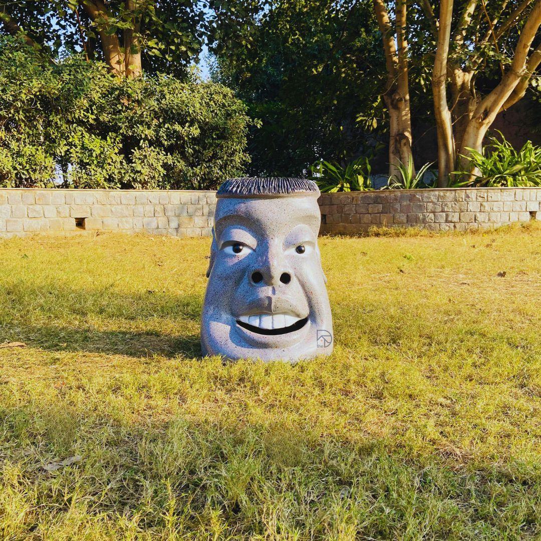 Happy Face Stool - The Decorshed