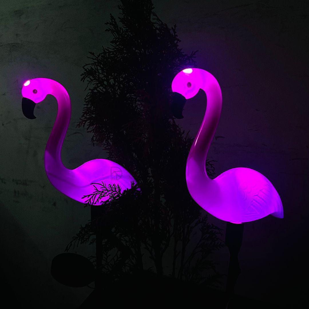 Pink Glow Flamingo - The Decorshed