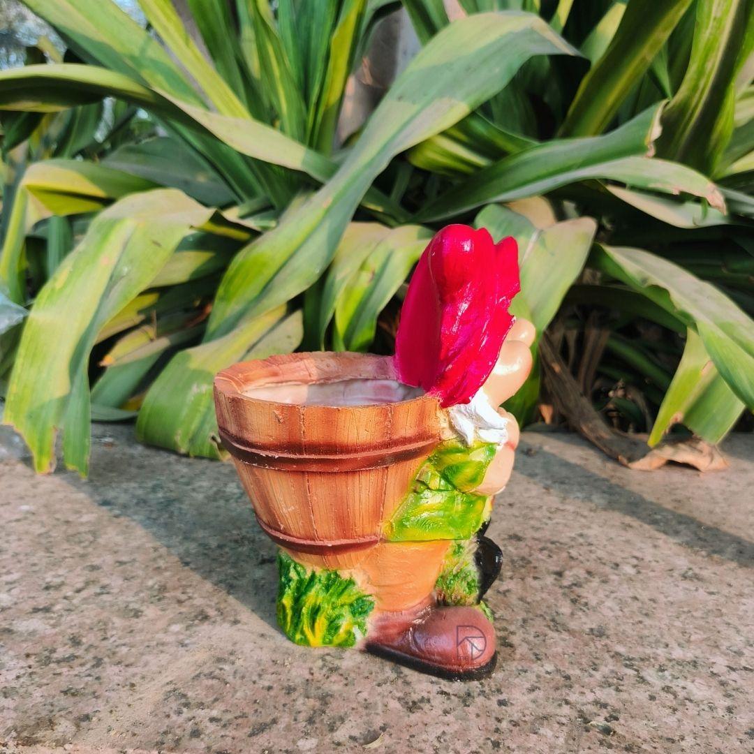 Gnome Back pot for Garden Decor - The Decorshed