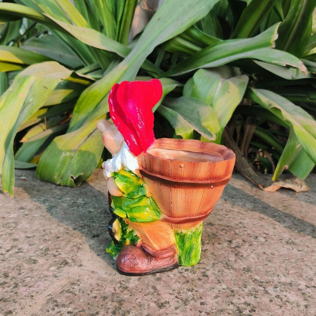 Gnome Back pot for Garden Decor - The Decorshed