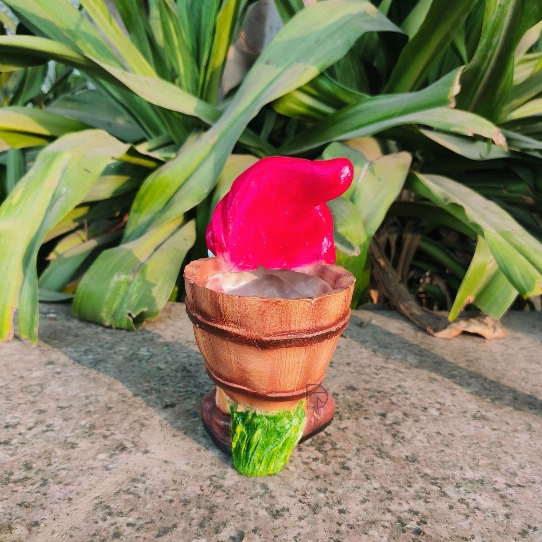 Gnome Back pot for Garden Decor - The Decorshed