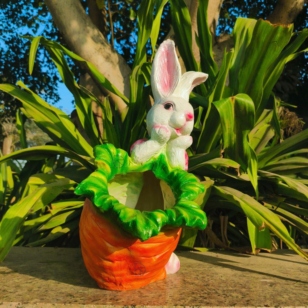 Bunny Pot statue - The Decorshed