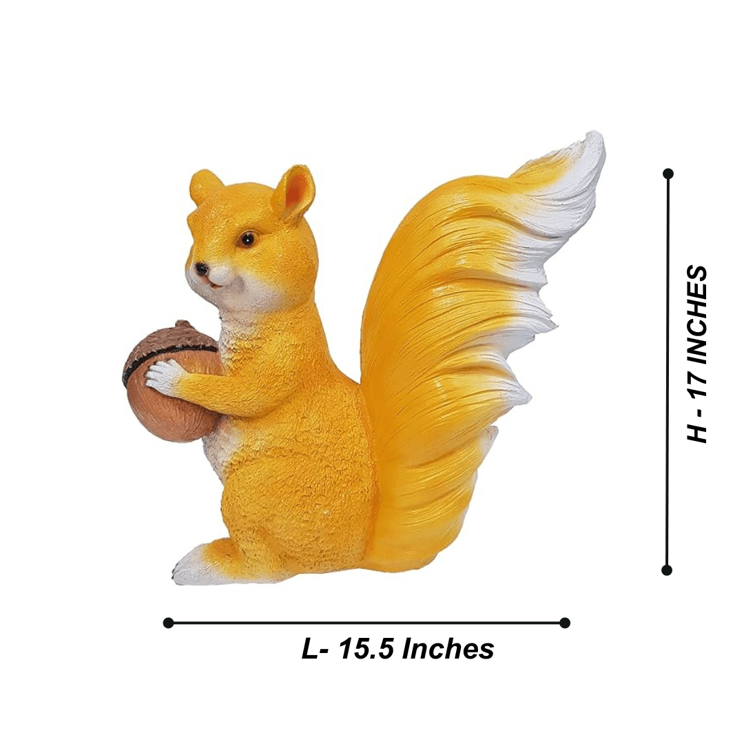Big Squirrel Statues For Graden - The Decorshed