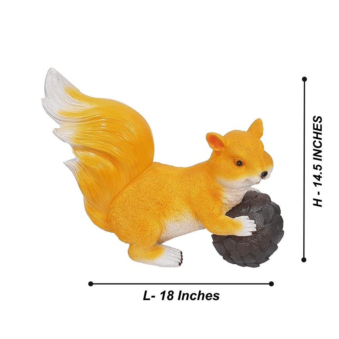 Big Squirrel Statues For Graden - The Decorshed