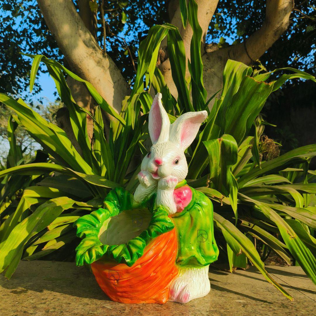 Bunny Pot statue - The Decorshed