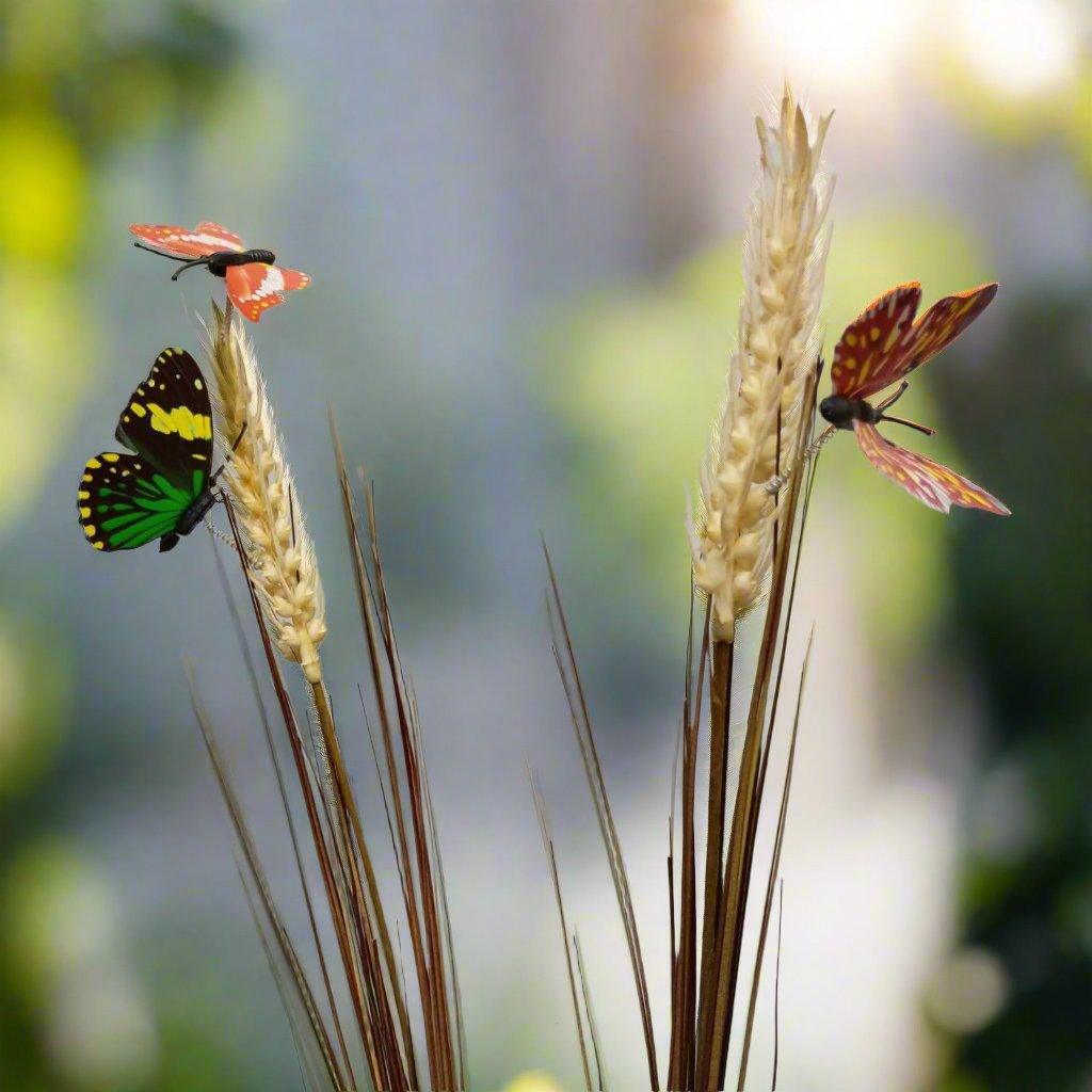 Butterfly Garden Stakes For Garden Decor (Pack of 2) - The Decorshed