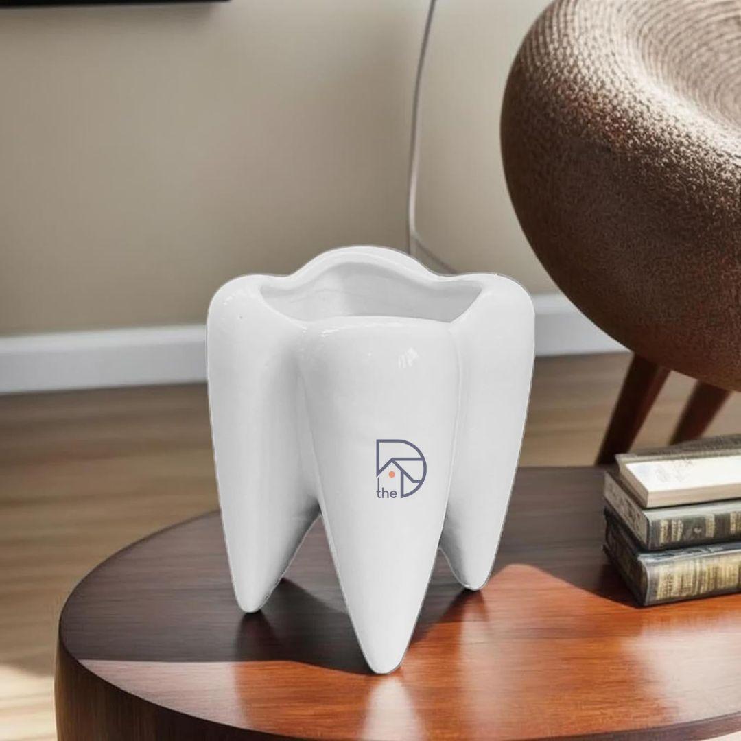 Cute Tooth Shaped Succulent Planter - The Decorshed