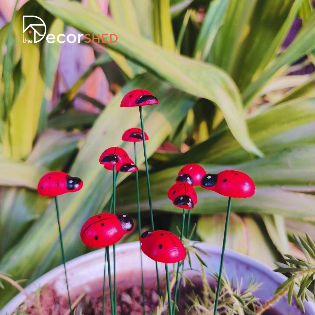 Ladybug Garden Stakes - The Decorshed