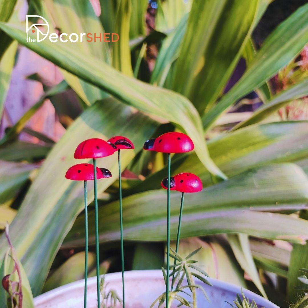 Ladybug Garden Stakes - The Decorshed