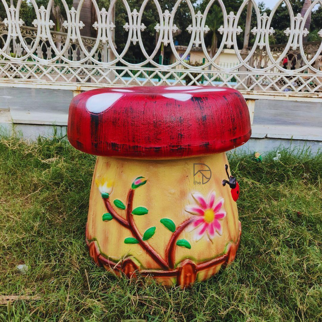 Large Mushroom Stool - The Decorshed
