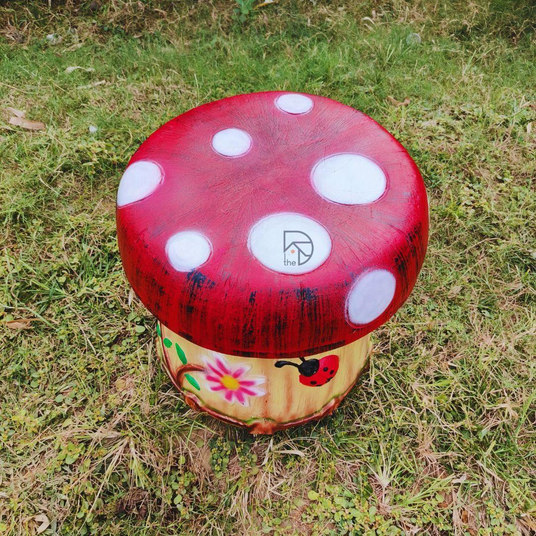 Large Mushroom Stool - The Decorshed