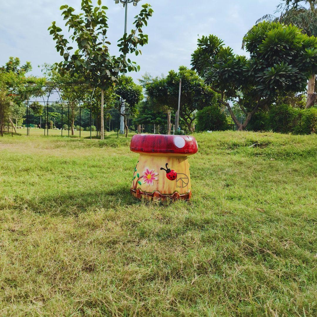 Large Mushroom Stool - The Decorshed