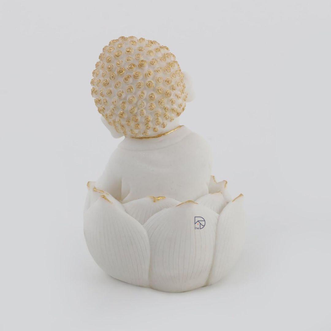 Marble Buddha Idol (Set of 2) - The Decorshed