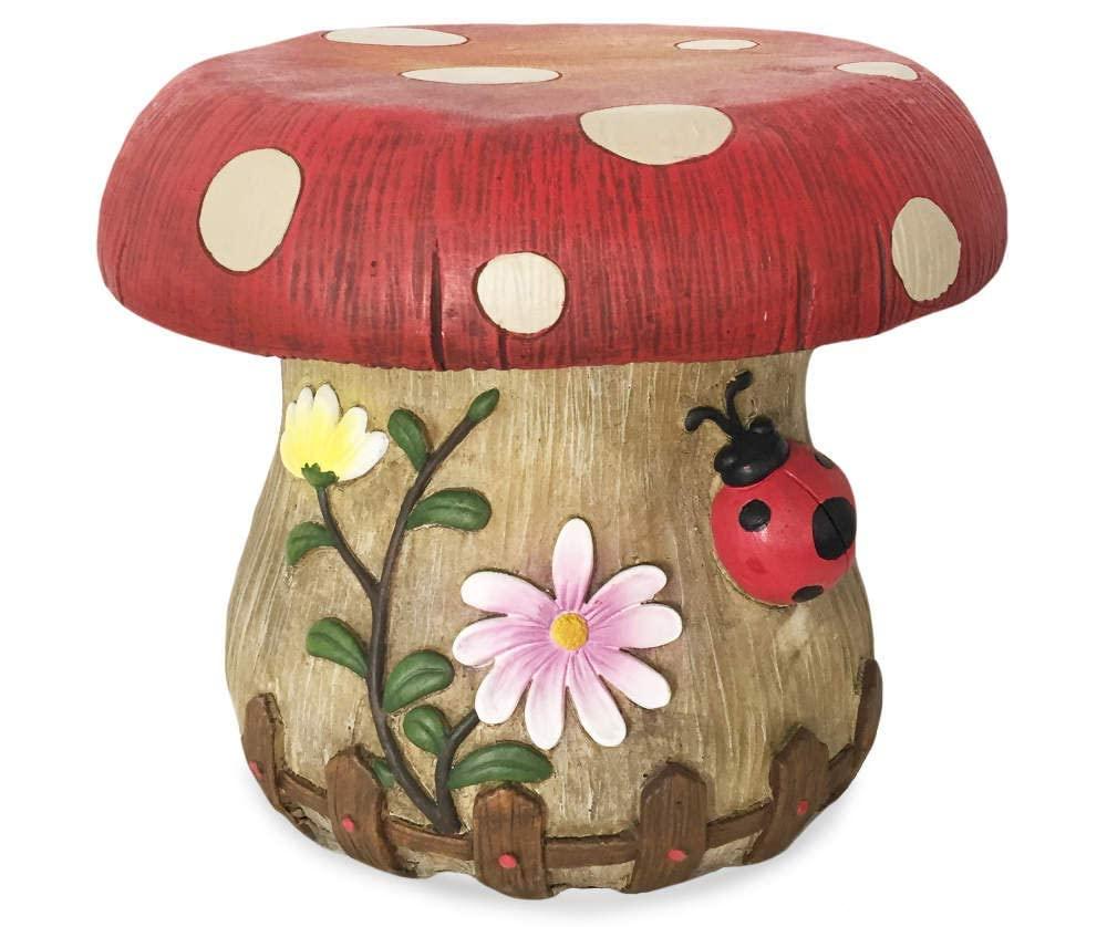 Mushroom Stool for Garden & Home Decor - The Decorshed