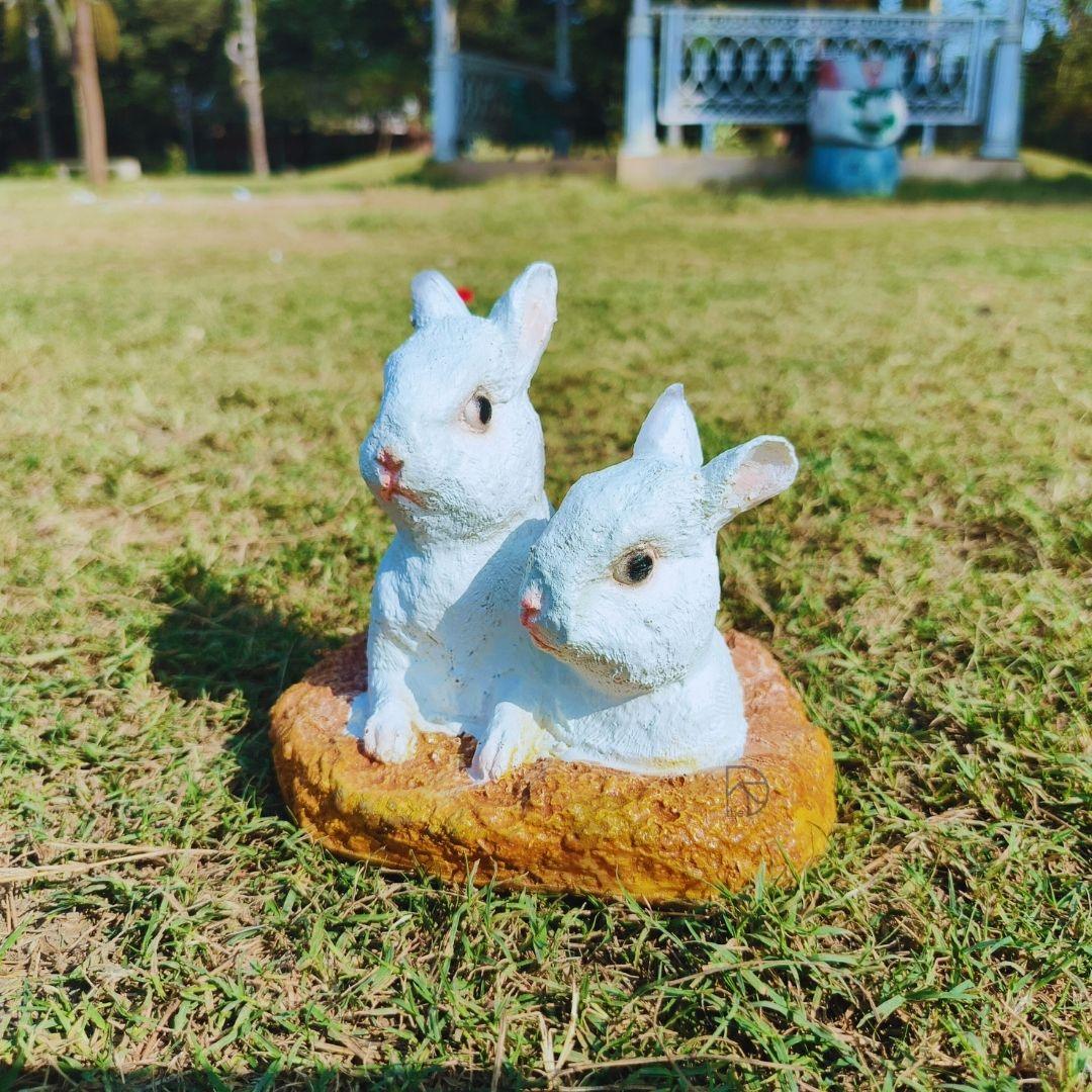 Rabbit from Hole for garden decor - The Decorshed