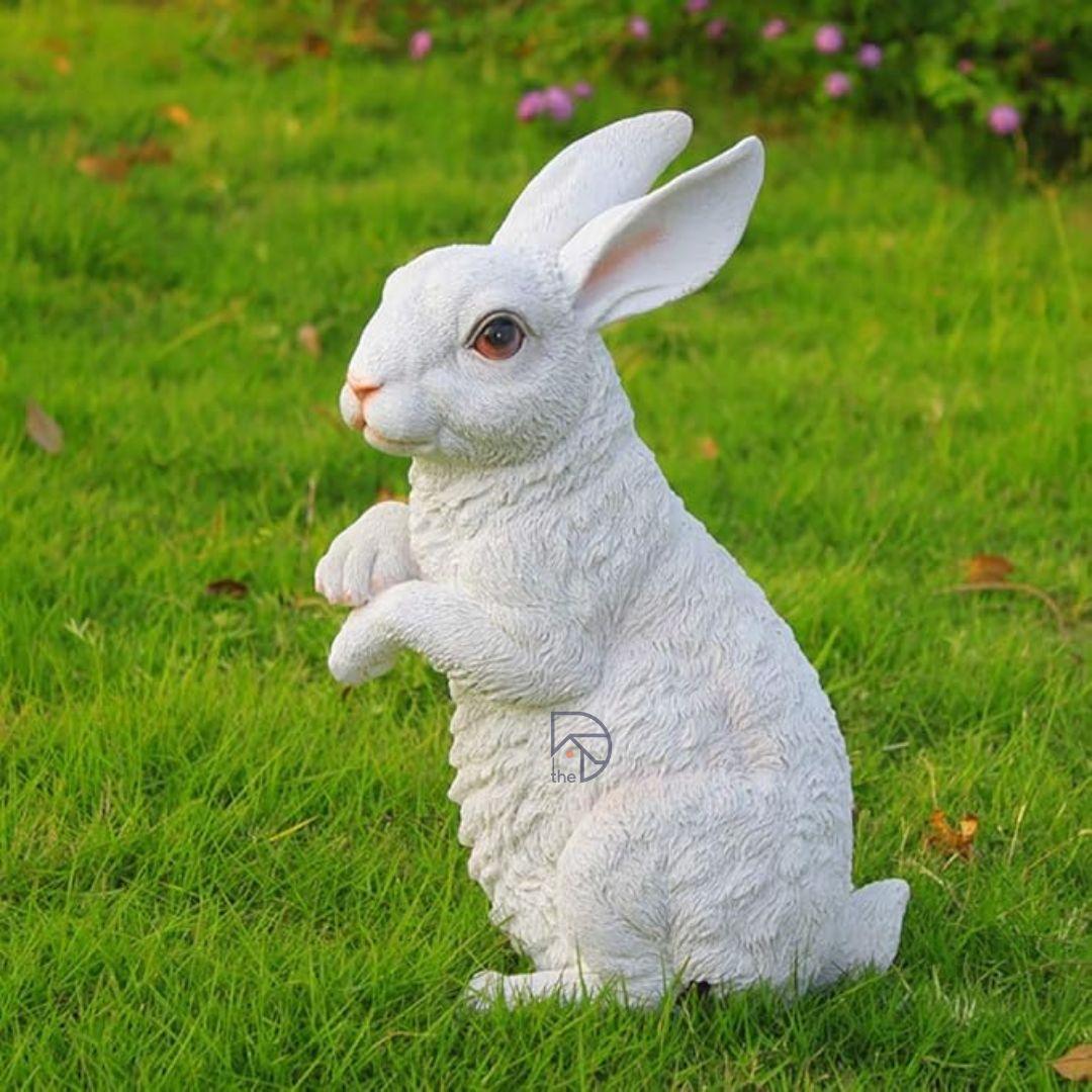 Sitting and Standing Rabbit Animal Figures - The Decorshed