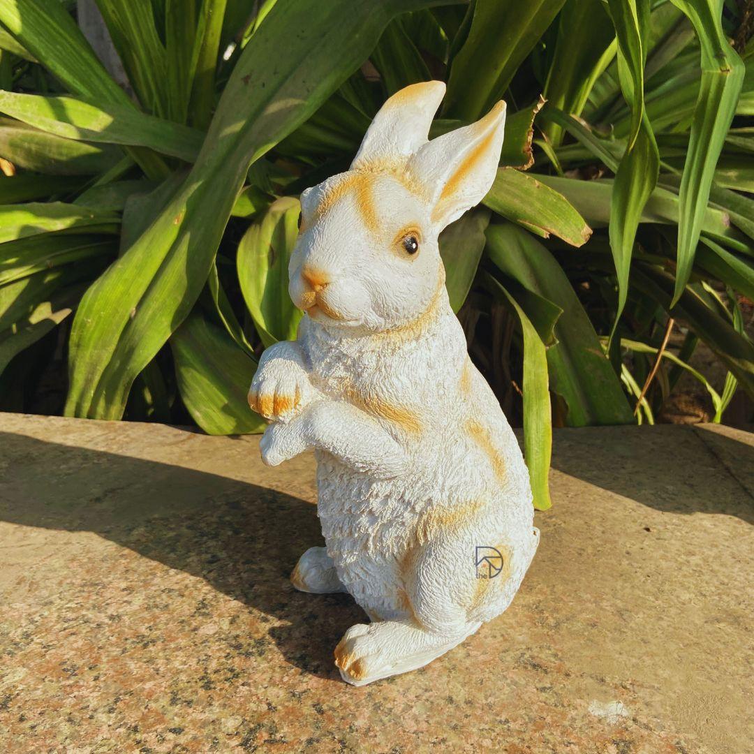 Sitting and Standing Rabbit Animal Figures - The Decorshed
