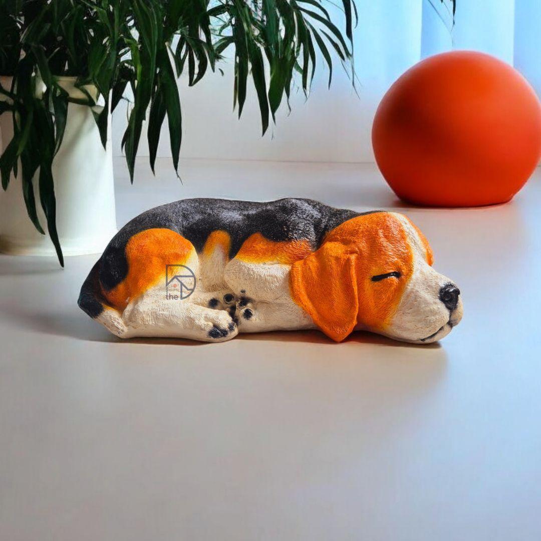 Sleeping Beagle Dog - The Decorshed
