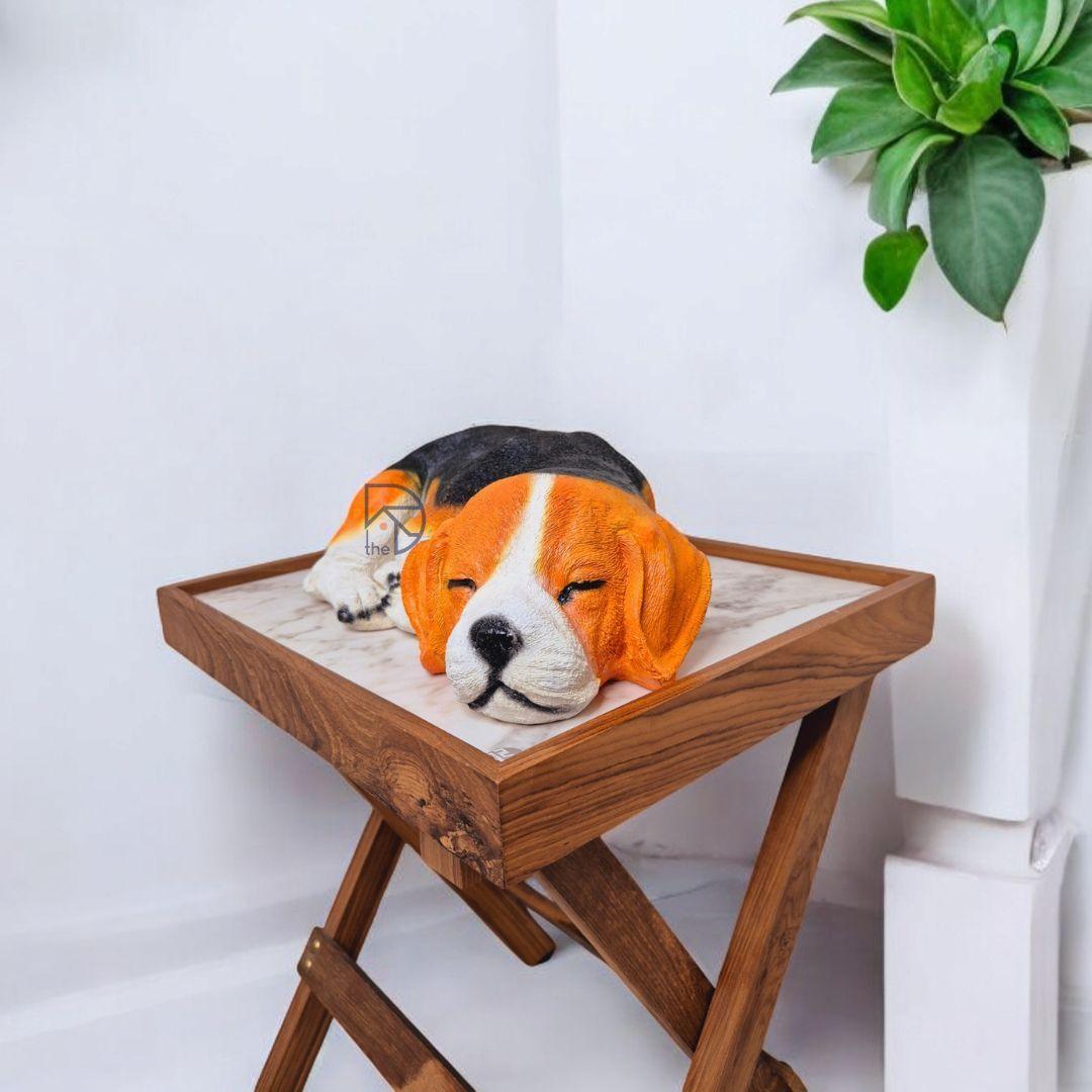 Sleeping Beagle Dog - The Decorshed