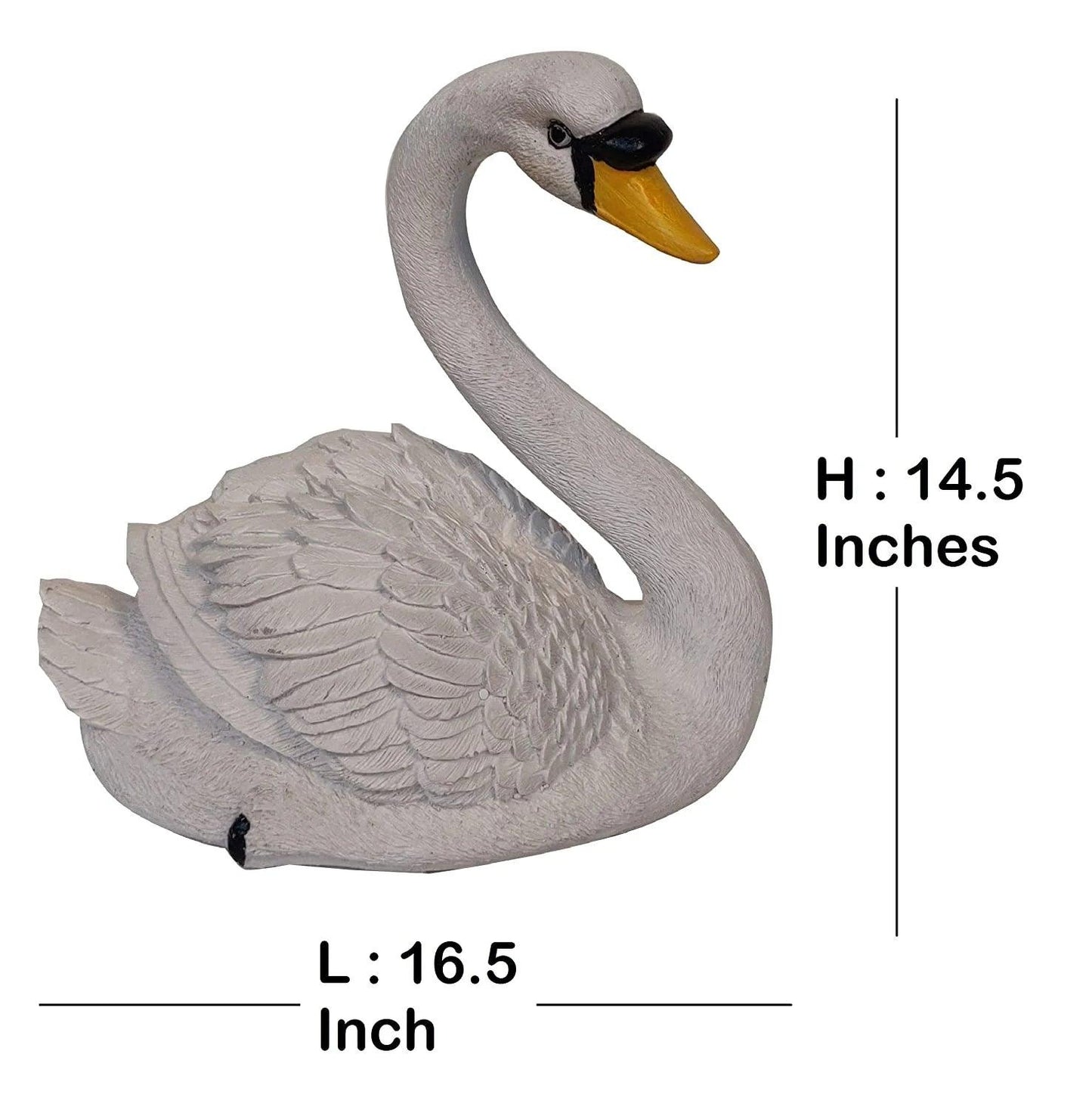 Swan Statue Sculpture Showpieces - The Decorshed