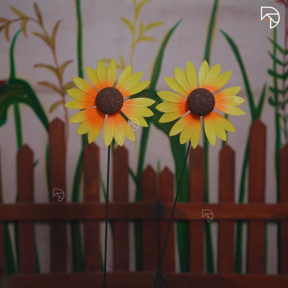 Sunny Bloom Garden Stake