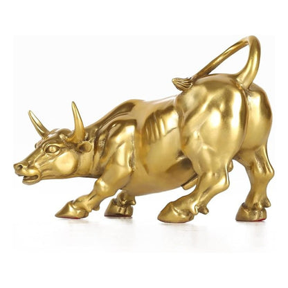 Stock Market Bull Showpiece for Home Decor