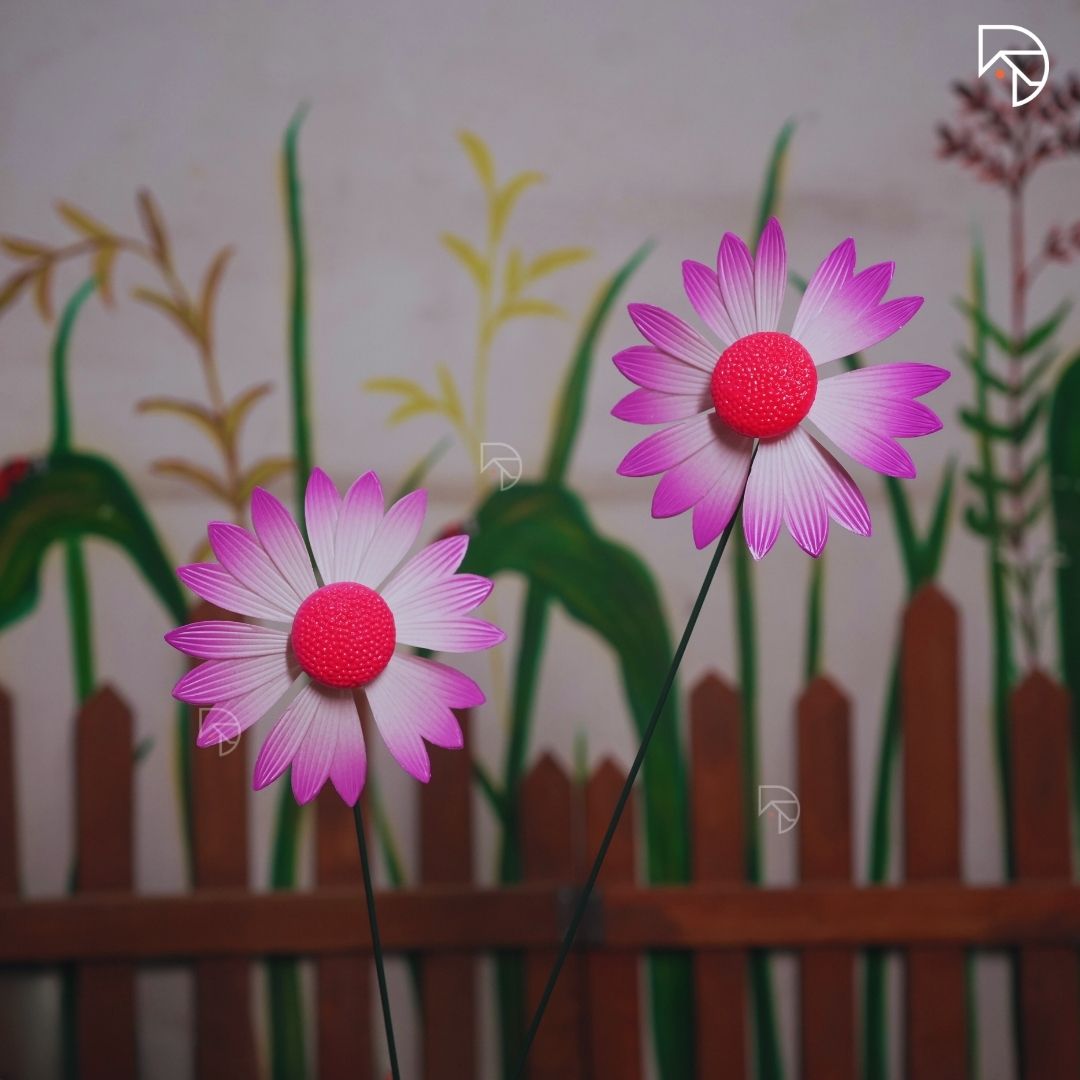 Sunny Bloom Garden Stake