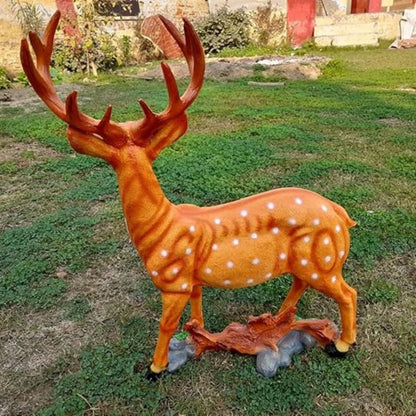 Big Deer with Horn For Garden Decor