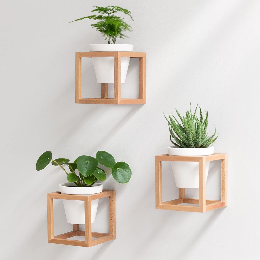 Solid Wood Wall Mount Frames (Set of 3)