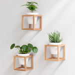Solid Wood Wall Mount Frames (Set of 3)
