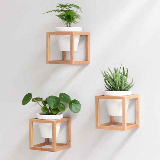 Solid Wood Wall Mount Frames (Set of 3)