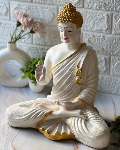 Meditating Buddha Statue 15"