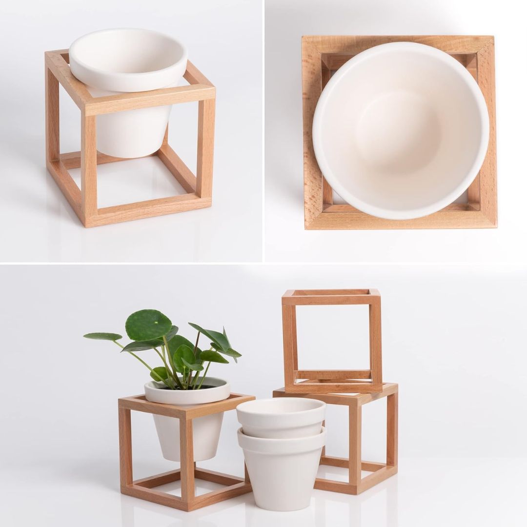Solid Wood Wall Mount Frames (Set of 3)