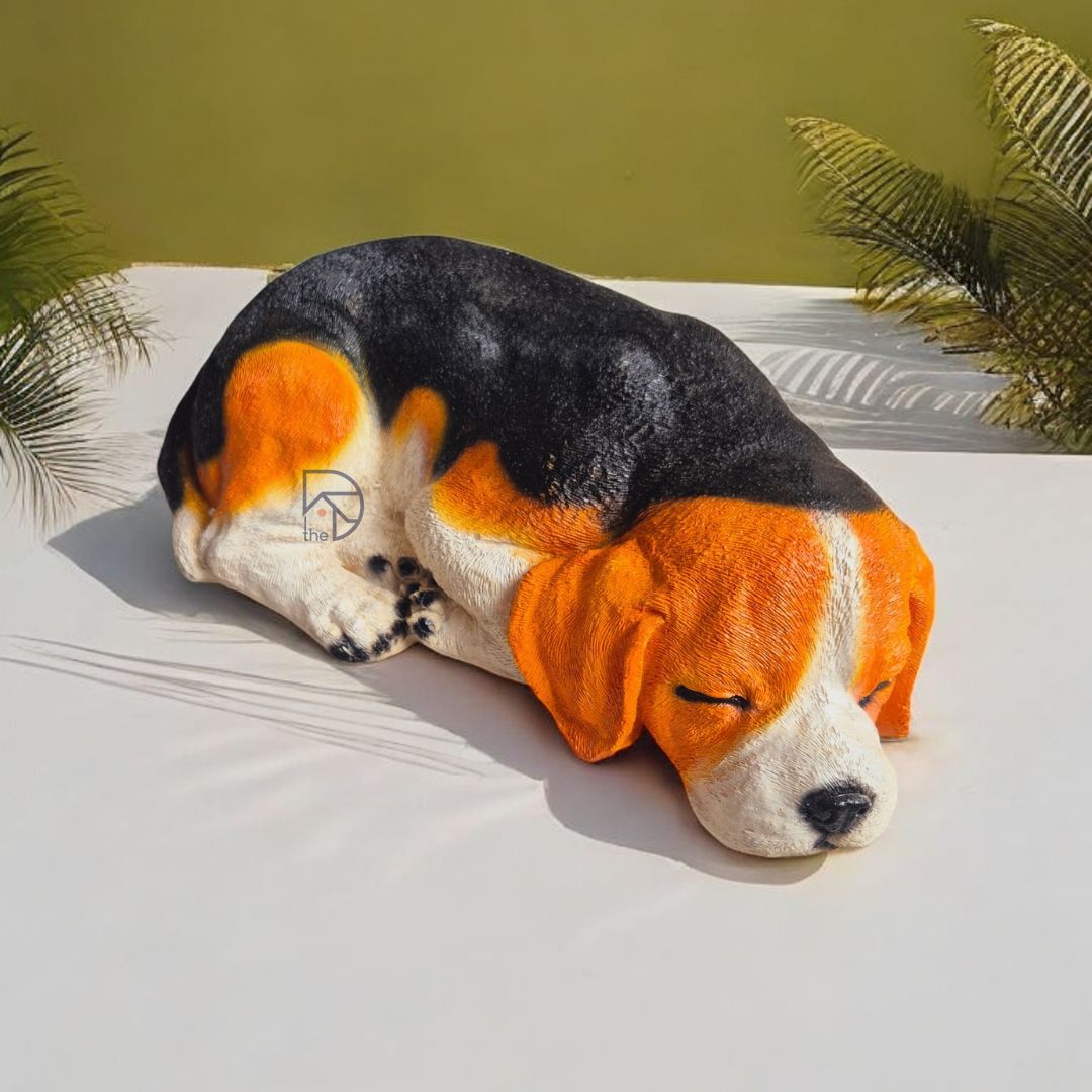 Sleeping Beagle Dog