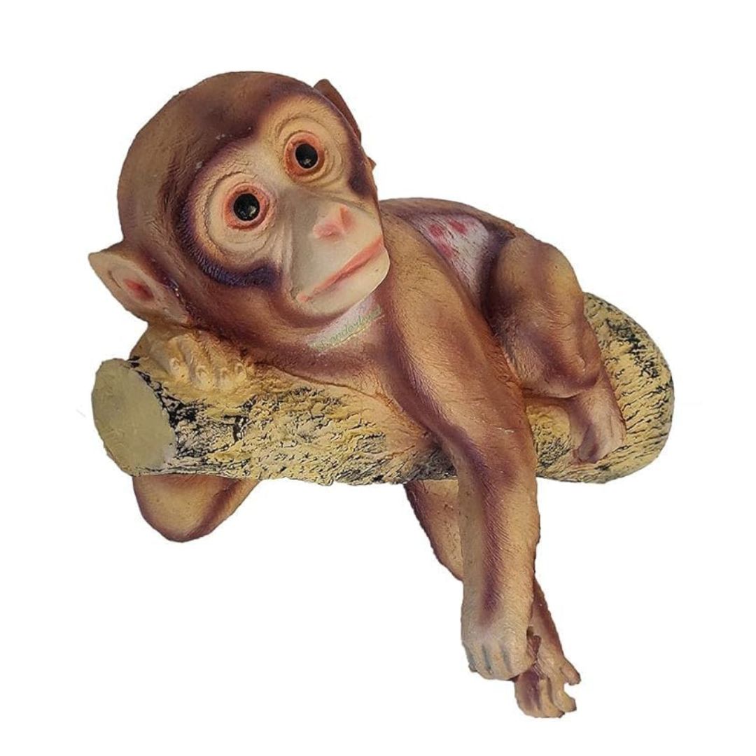 Monkey on wood for Garden