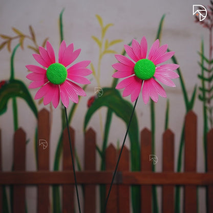 Sunny Bloom Garden Stake