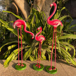 Flamingo Set for Garden Decor - The Decorshed