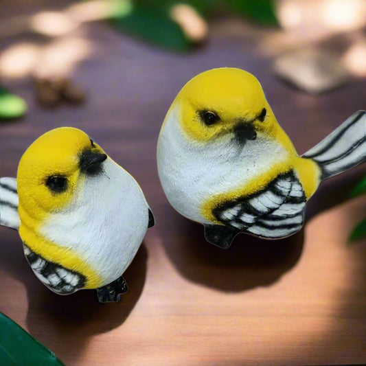 Yellow Birds for Bonsai Tray Decoration