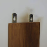 Wall Hanging Wooden Shelves – Set of 2 Handcrafted Pine Wood Holders