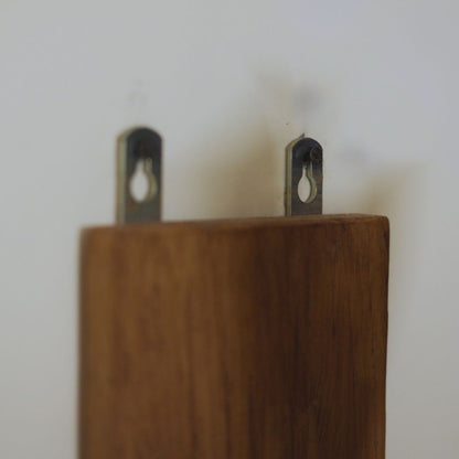 Wall Hanging Wooden Shelves – Set of 2 Handcrafted Pine Wood Holders