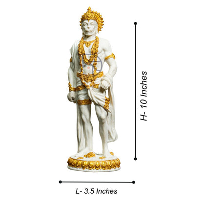 Hindu Hanuman God of Strength and Success Statue