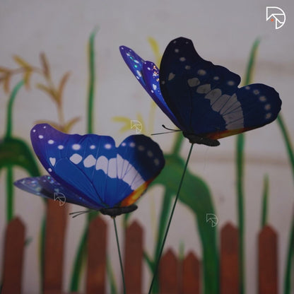Flutter Bloom Garden Butterfly