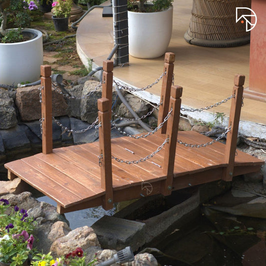 Wooden Bridge for Garden Decor